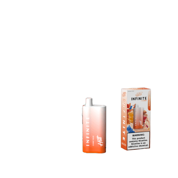 Hitt Infinite Disposable 8000 Puffs 20mL 50mg – MOQ 10 - Gummy Bear