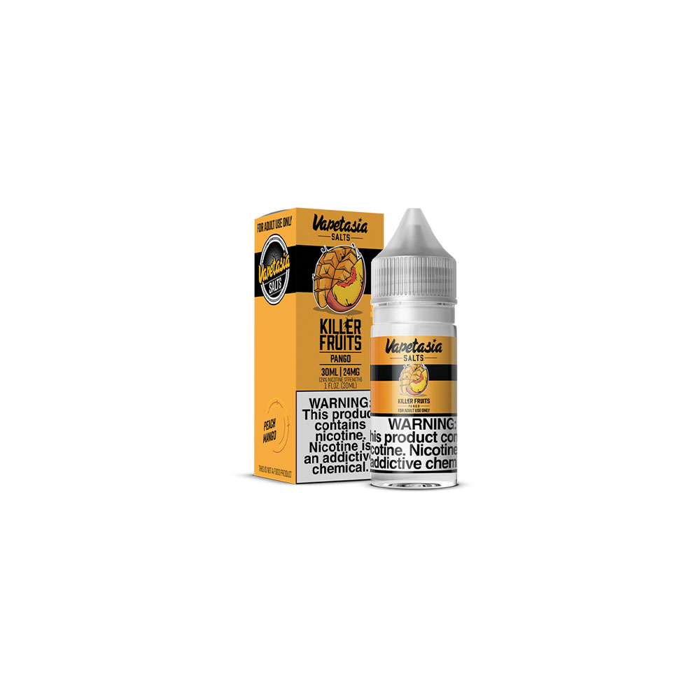 Vapetasia Salt Series E-Liquid | 30mL | 24mg | (Salt Nic) | Killer Fruits Pango with Packaging