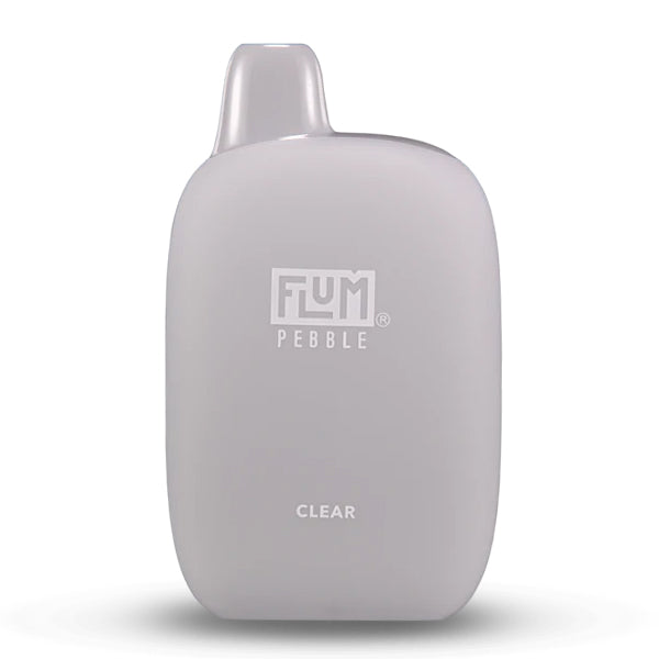 Flum Pebble Disposable | 6000 Puffs | 14mL | 50mg | MOQ 10 | Clear