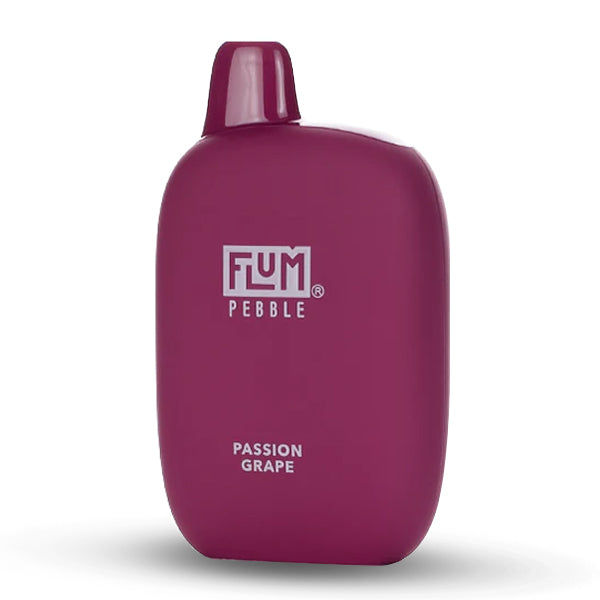 Flum Pebble Disposable | 6000 Puffs | 14mL | 50mg | MOQ 10 | Passion Grape