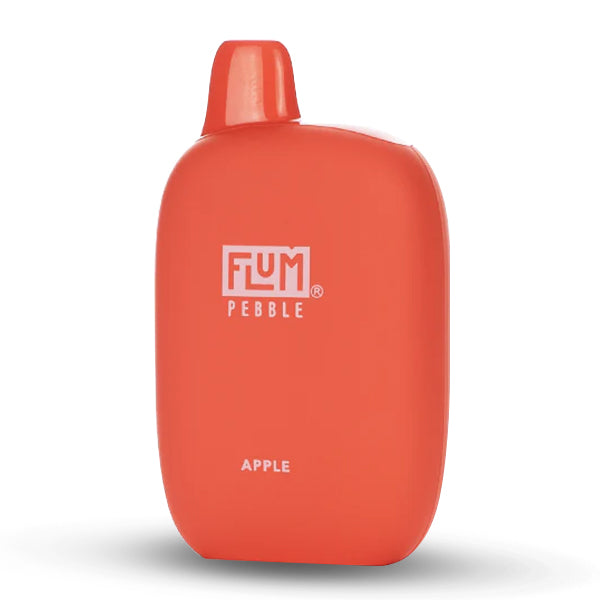 Flum Pebble Disposable | 6000 Puffs | 14mL | 50mg | MOQ 10 | Apple