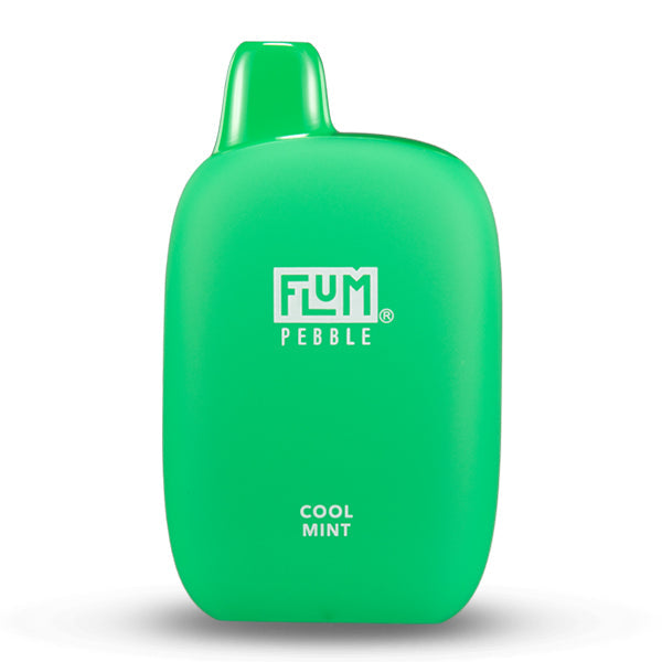 Flum Pebble Disposable | 6000 Puffs | 14mL | 50mg | MOQ 10 | Cool Mint