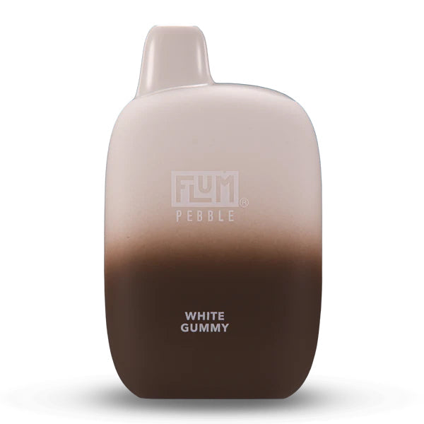 Flum Pebble Disposable | 6000 Puffs | 14mL | 50mg | MOQ 10 | White Gummy