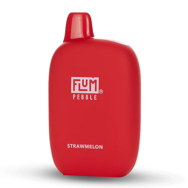 Flum Pebble Disposable | 6000 Puffs | 14mL | 50mg | MOQ 10 | Strawmelon