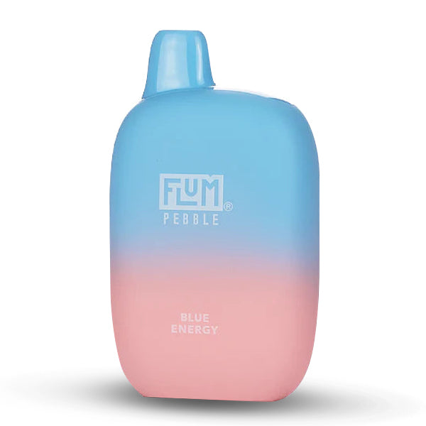 Flum Pebble Disposable | 6000 Puffs | 14mL | 50mg | MOQ 10 | Blue Energy