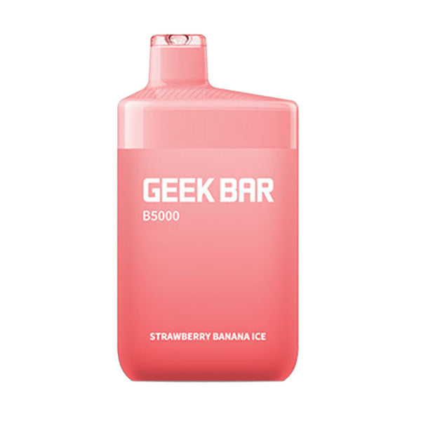 Geek Bar B5000 Disposable 5000 Puffs 14mL 50mg | MOQ 10 | Strawberry Banana Ice