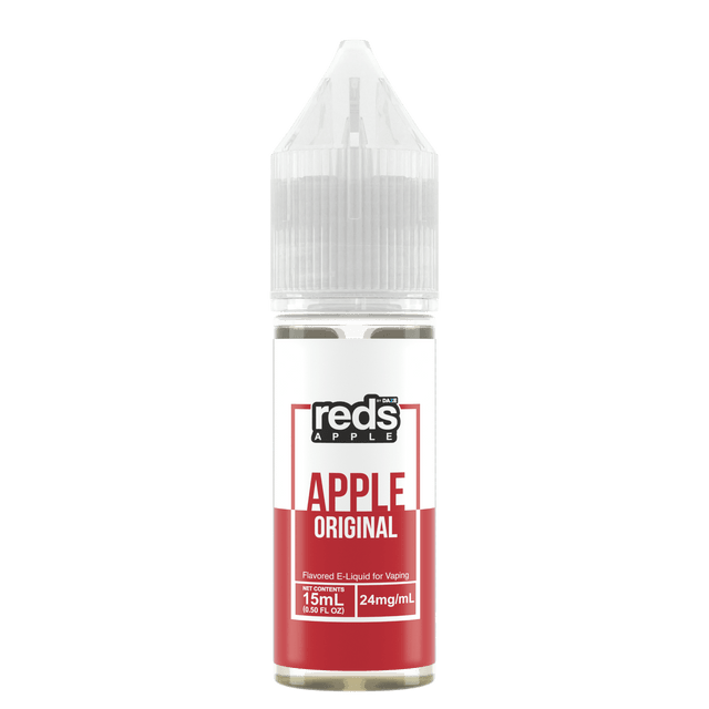 7Daze Reds Salt Series E-Liquid | 15mL |  24mg | (Salt Nic) | Apple