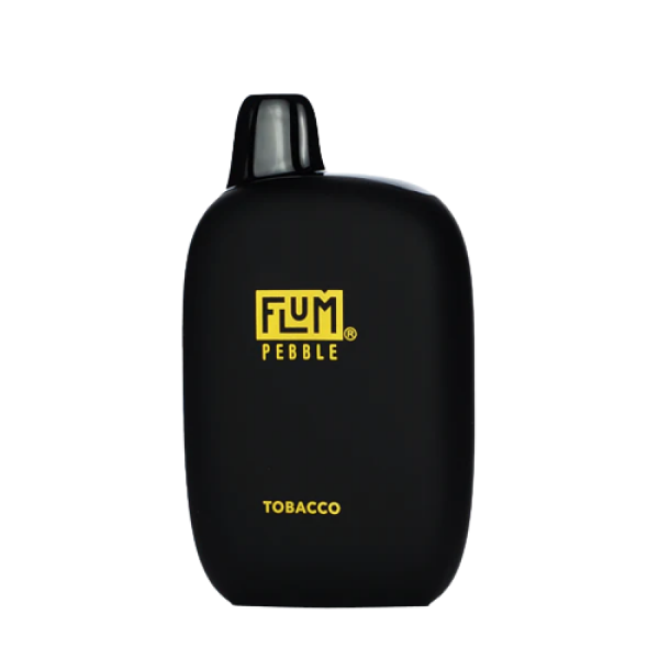 Flum Pebble Disposable | 6000 Puffs | 14mL | 50mg | MOQ 10 | Tobacco