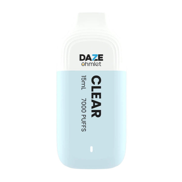 Daze OHMLET Disposable | 7000 Puffs | 15mL | 20Mg | MOQ 10 | Clear