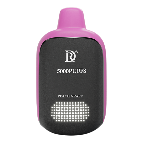 Death Row Vapes Disposable | 5000 Puffs | 10.5mL | 50mg | MOQ 5 | Peach Grape