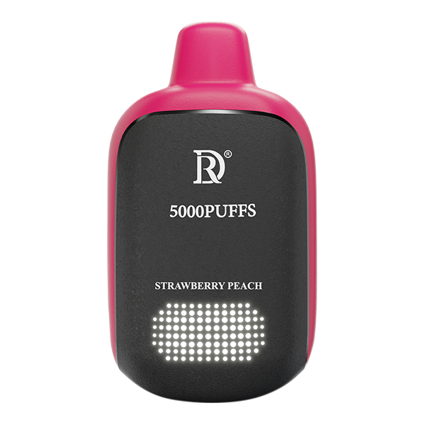 Death Row Vapes Disposable | 5000 Puffs | 10.5mL | 50mg | MOQ 5 | Strawberry Peach 