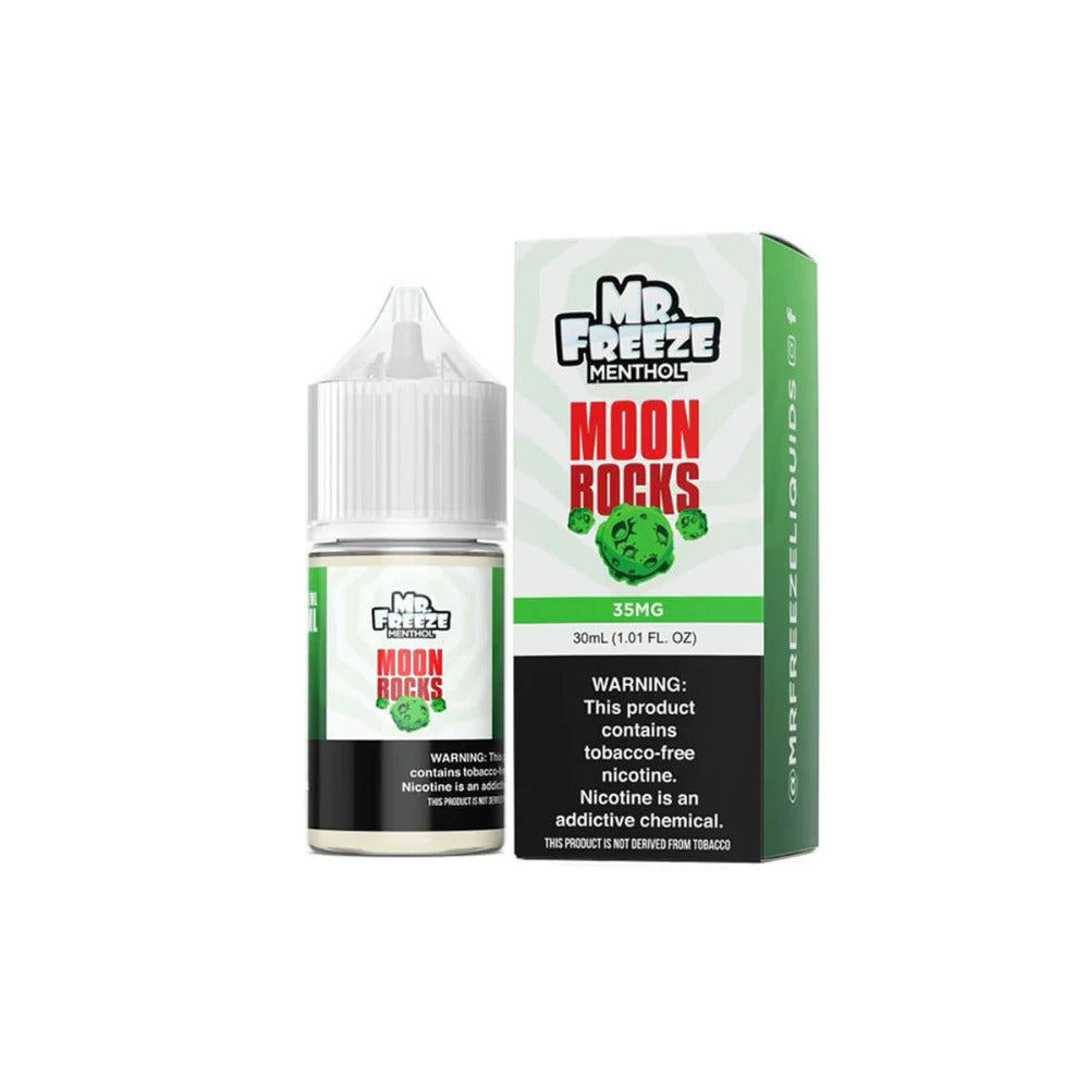 Mr. Freeze TFN Salt Series E-Liquid | 30mL | 35mg | Salt Nic | Moon Rocks with packaging
