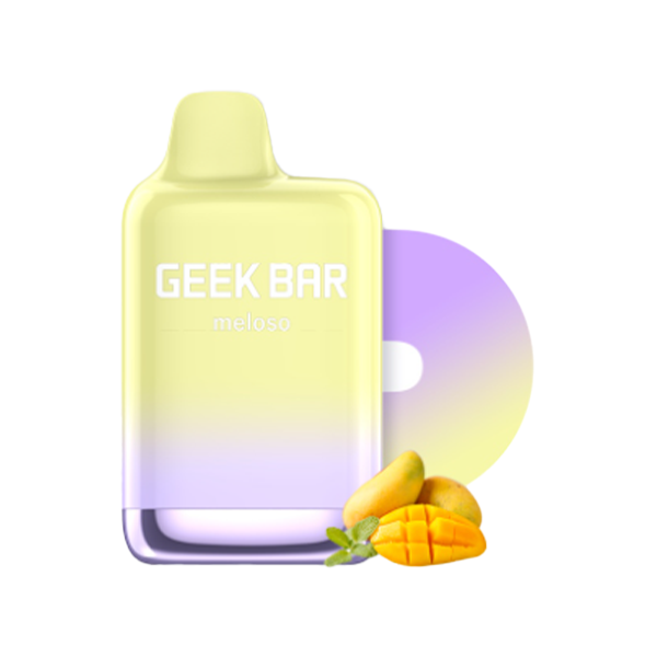 Geek Bar Meloso Max Disposable | 9000 Puffs | 14mL | 50mg | MOQ 5 | Mexico Mango