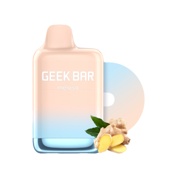 Geek Bar Meloso Max Disposable | 9000 Puffs | 14mL | 50mg | MOQ 5 | Ginger Ice