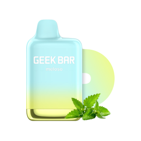 Geek Bar Meloso Max Disposable | 9000 Puffs | 14mL | 50mg | MOQ 5 | Cool Mint 