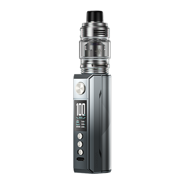 VooPoo Drag M100S Kit | Silver Black