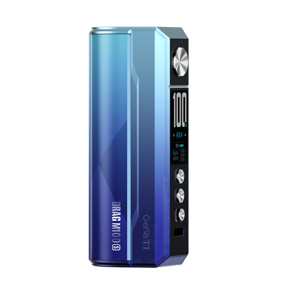 VooPoo Drag M100S Mod | Cyan / Blue