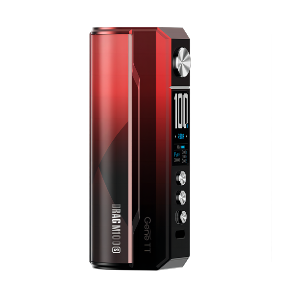 VooPoo Drag M100S Mod | Red / Black