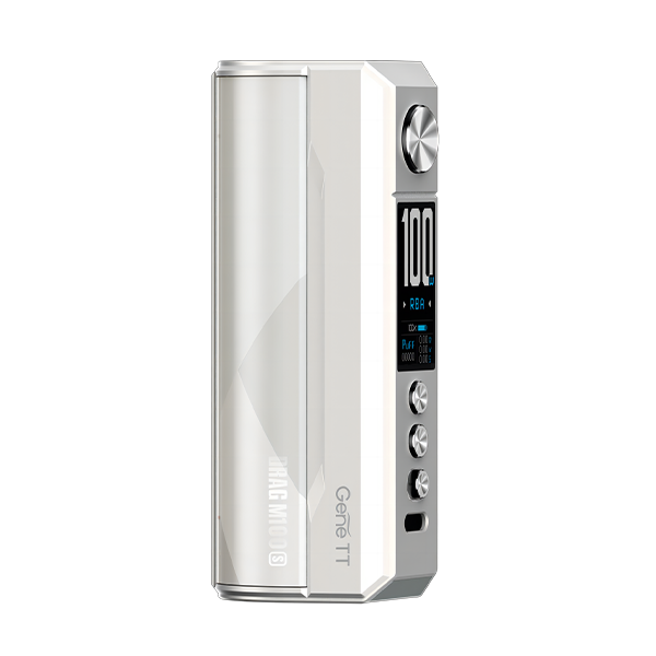 VooPoo Drag M100S Mod | Pearl White
