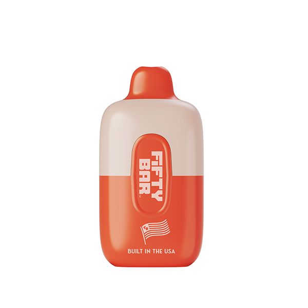 Fifty Bar Disposable | 6500 Puffs | 16mL | 50Mg | MOQ 5 | Diamond Peach Ice