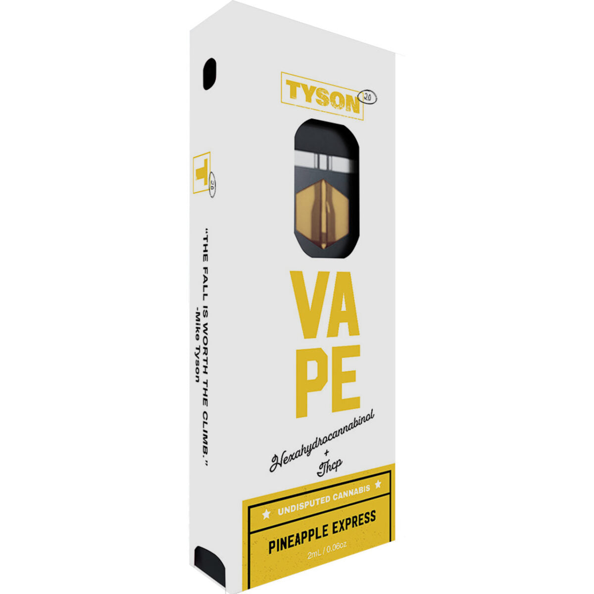 Tyson 2.0 Undisputed HHC+HHCP Preheat Disposable (2g) - Pineapple Express