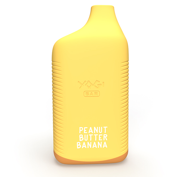 Yogi Bar Disposable | 8000 Puffs | 17mL | 5% | 50Mg | MOQ 10 | Peanut Butter Banana