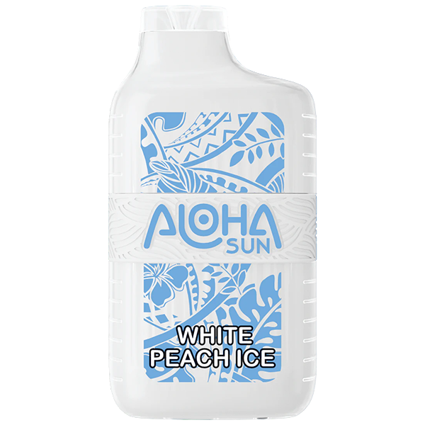 Aloha Sun TFN Disposable | 7000 Puffs  | 15mL | 50mg | MOQ 10 | White Peach Ice