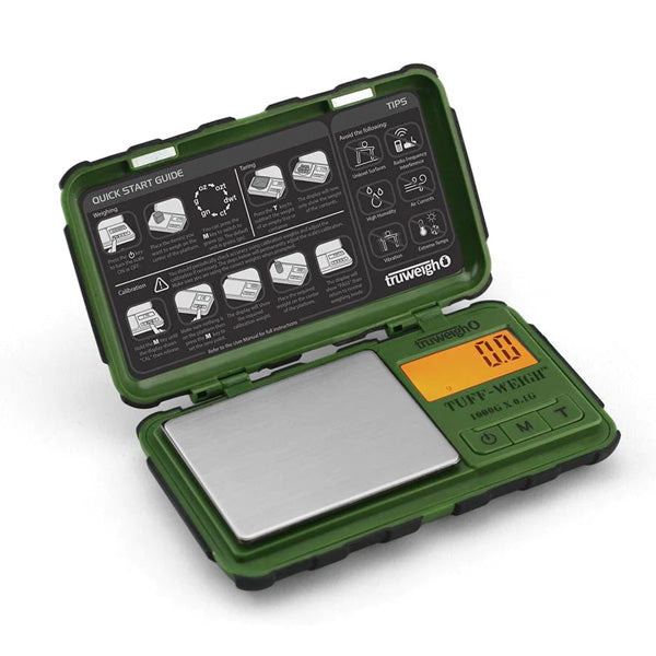Truweigh Tuff-Weigh Scale - 200G - Green/Black