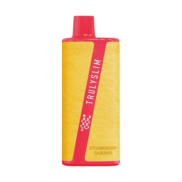 Truly Slim Disposable | 8000 Puffs | 18mL | 5% | MOQ 5 | Strawberry Banana