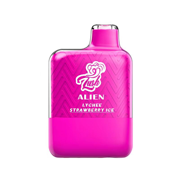 Lush Alien Disposable | 6000 Puffs | 15mL | 50mg | MOQ 10 | Lychee Strawberry Ice
