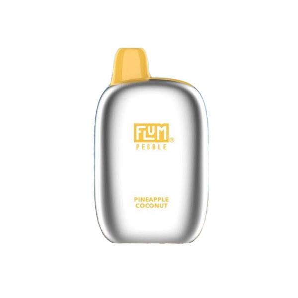 Flum Pebble Disposable | 6000 Puffs | 14mL | 50mg | MOQ 10 | Pineapple Coconut