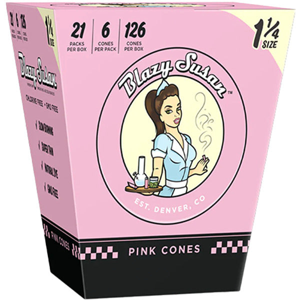 Blazy Susan 1 1/4 Cones (6ct/21pk)