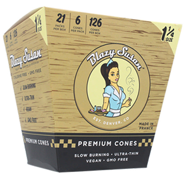 Blazy Susan 1 1/4 Cones (6ct/21pk)