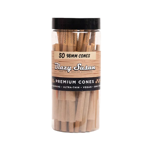 Blazy Susan 98mm Cones (50ct Jar)
