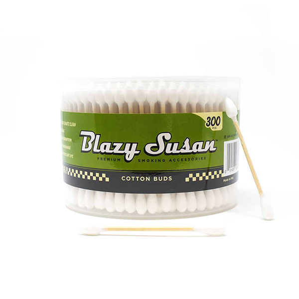 Blazy Susan Blazy Pink Cotton Buds (300ct Jar)