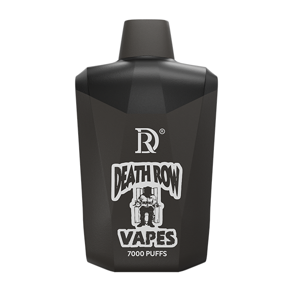 Death Row Vapes Disposable | 7000 Puffs | 12mL | 50mg | MOQ 5 | Black Ice