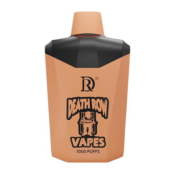 Death Row Vapes Disposable | 7000 Puffs | 12mL | 50mg | MOQ 5 | Peach Ice