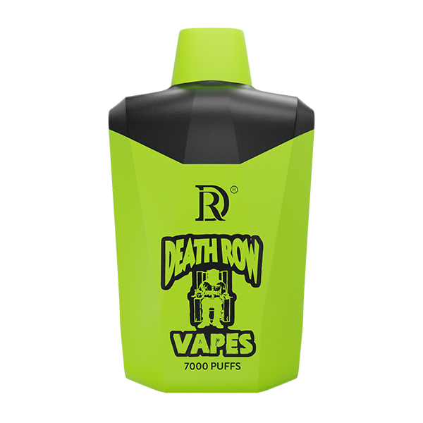 Death Row Vapes Disposable | 7000 Puffs | 12mL | 50mg | MOQ 5 | Sour Apple