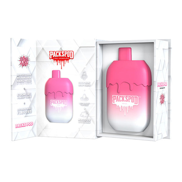 Packspod Disposable | 5000 Puffs | 12mL | 50mg | MOQ 5 | (Limited Edition) Pop Rocks with Packaging