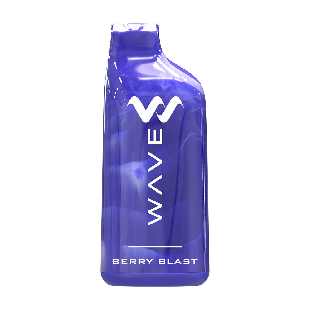 Wave Nicotine Disposable | 8000 Puff | 18mL | 50mg | MOQ 5pc | Berry Blast