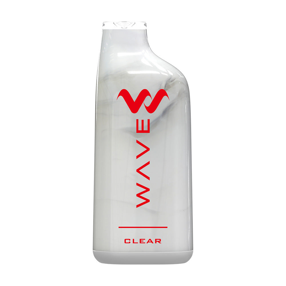 Wave Nicotine Disposable | 8000 Puff | 18mL | 50mg | MOQ 5pc | Clear