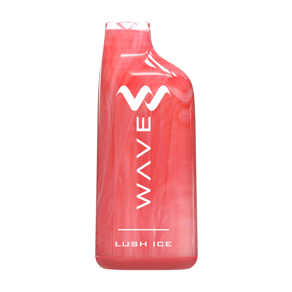Wave Nicotine Disposable | 8000 Puff | 18mL | 50mg | MOQ 5pc | Lush Ice