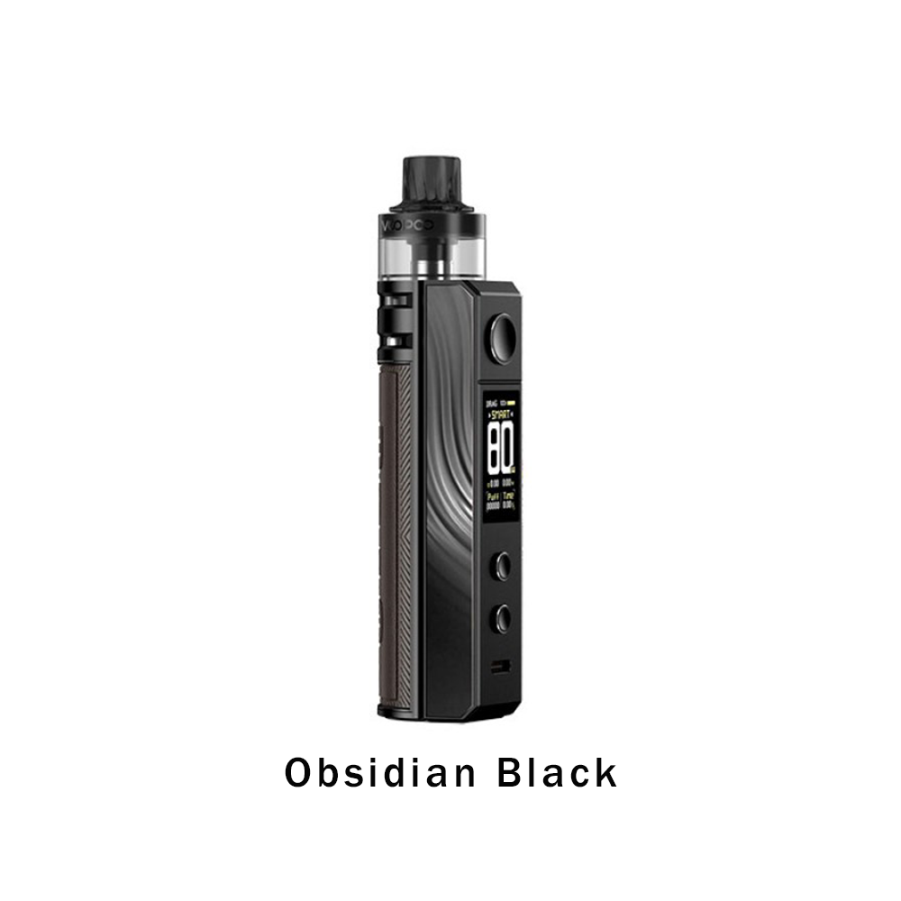 Voopoo Drag H80 S Kit | Obsidian Black