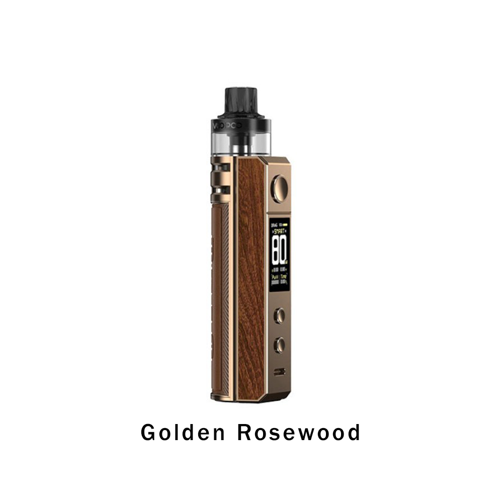 Voopoo Drag H80 S Kit | Golden Rosewood