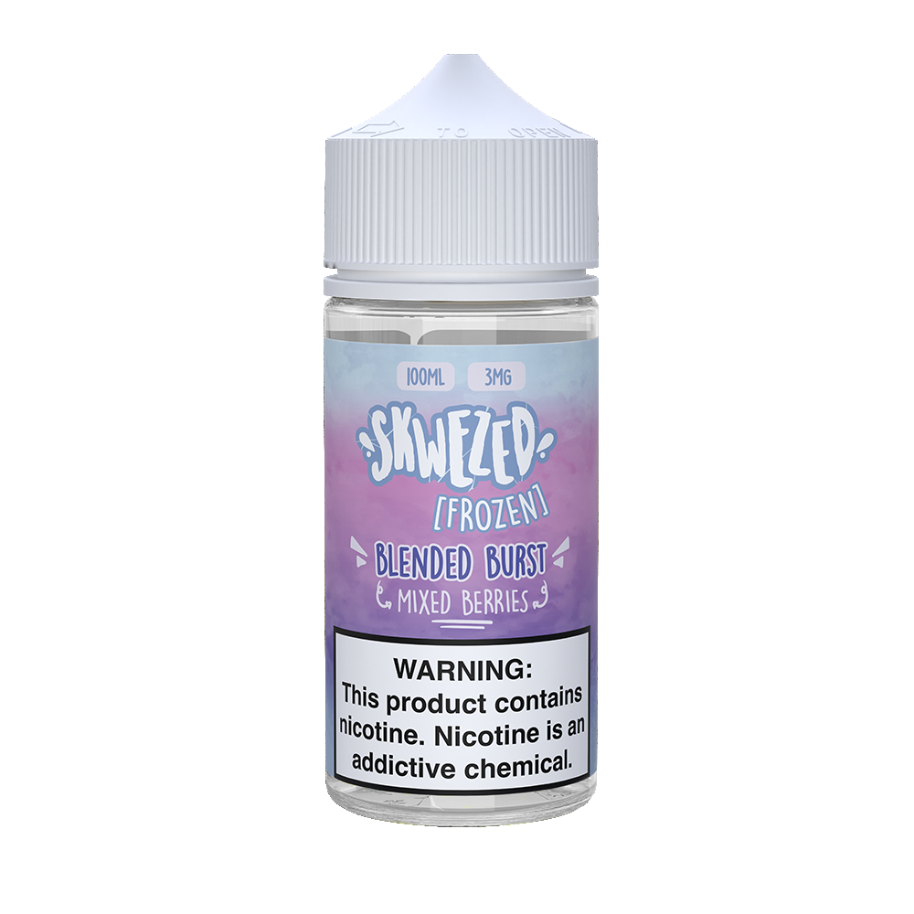 Skwezed Series E-Liquid | 100mL | 3mg | (Freebase) | Frozen Blended Burst (Mixed Berries Ice)