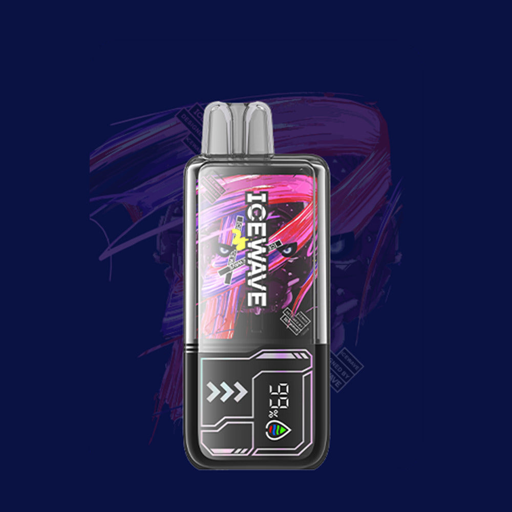 ICEWAVE Disposable X8500 Puffs | 18mL | 50mg | MOQ 5pc | Peach Ice