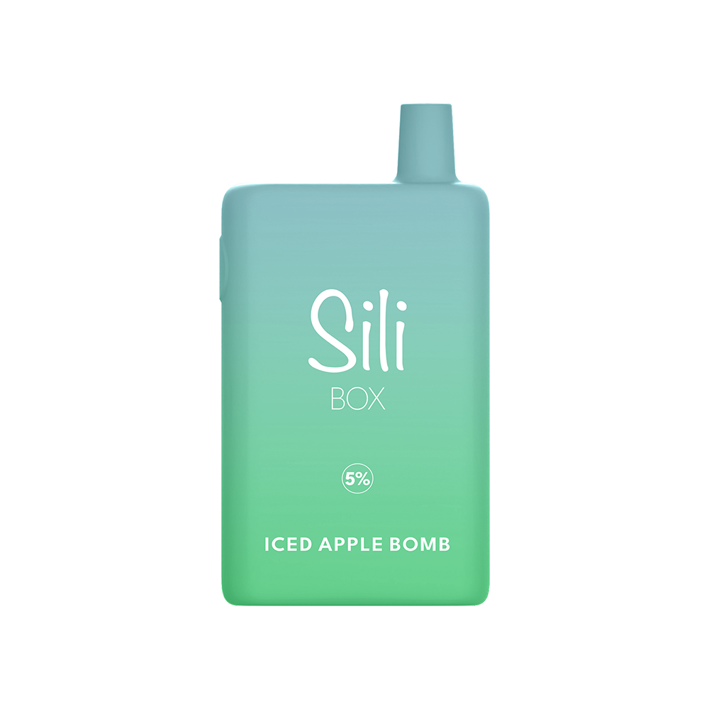 Sili Box Disposable | 6000 Puffs | 16mL | MOQ 5pc | Iced Apple Bomb