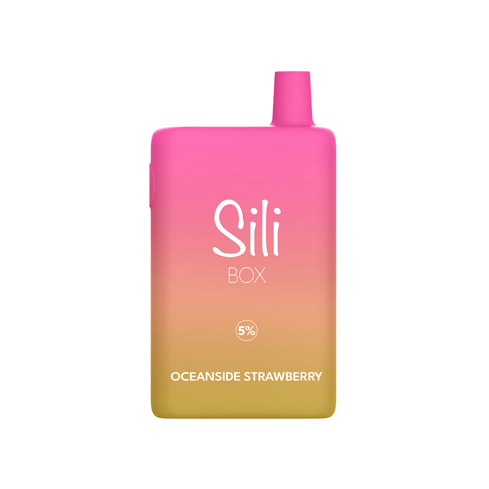 Sili Box Disposable | 6000 Puffs | 16mL | MOQ 5pc | Oceanside Strawberry