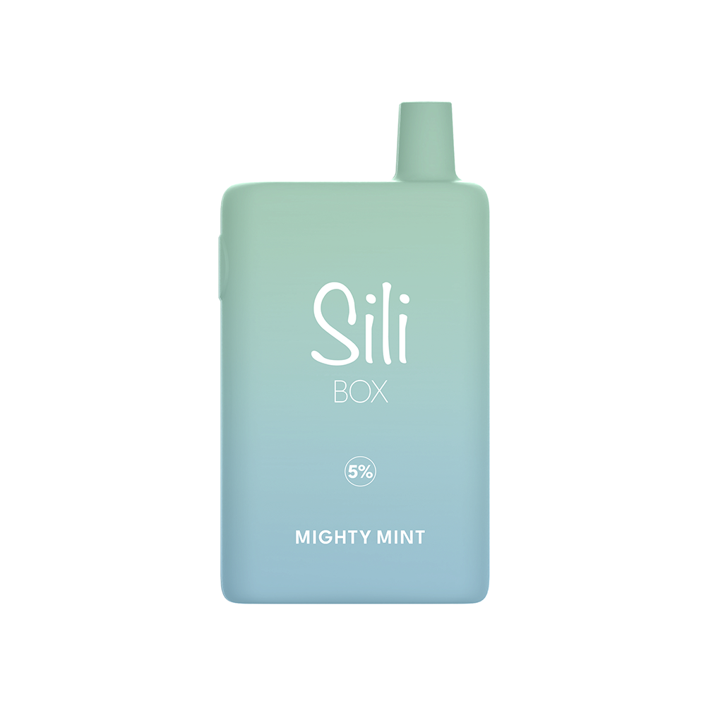 Sili Box Disposable | 6000 Puffs | 16mL | MOQ 5pc | Mighty Mint