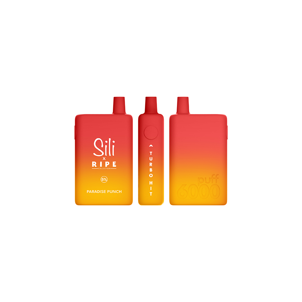 Sili X Ripe Disposable | 6000 Puffs | 16mL | MOQ 5pc | Paradise Punch